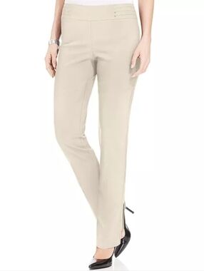 JM Collection Petite Studded Pull-On Pants